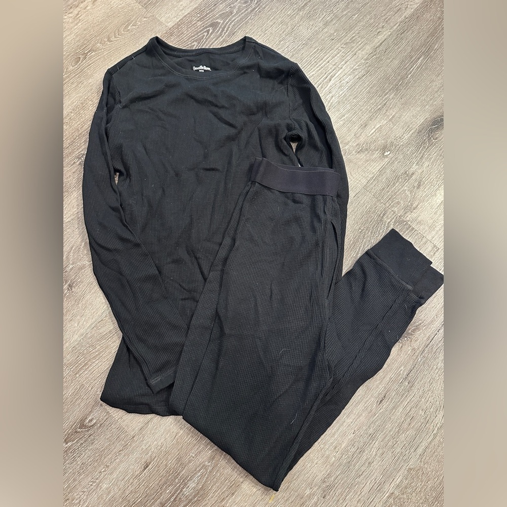 Goodfellow thermal waffle set top and bottom